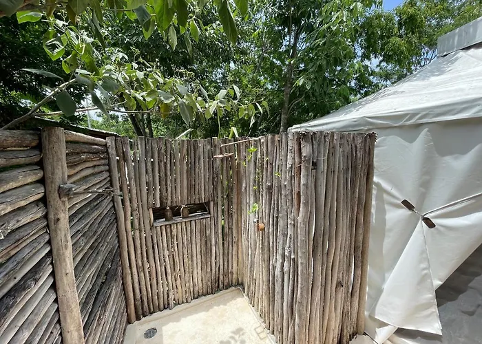 Appartement Huaya Camp Tulum Pueblo